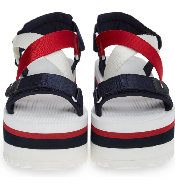 tommy jeans collette platform sandal