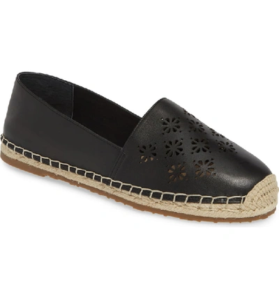 Shop Kate Spade Garcia Espadrille Flat In Black