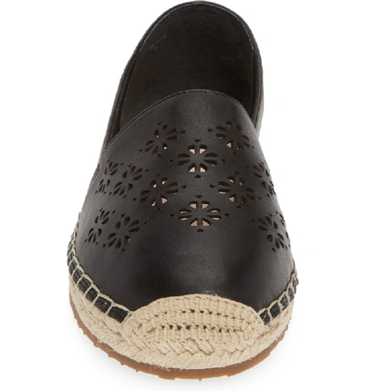 Shop Kate Spade Garcia Espadrille Flat In Black