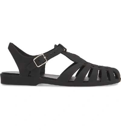 Shop Jeffrey Campbell Gelly Sandal In Black Matte