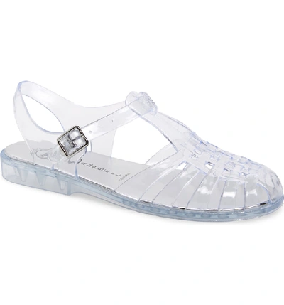 Jeffrey Campbell Gelly 2 Sandals In Clear