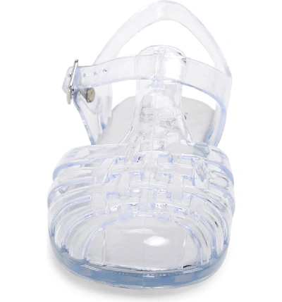 Shop Jeffrey Campbell Gelly Sandal In Clear
