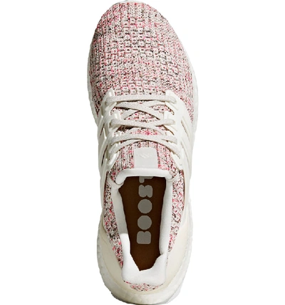 Shop Adidas Originals Ultraboost Running Shoe In Chalk Pearl/ White/ Shock Pink