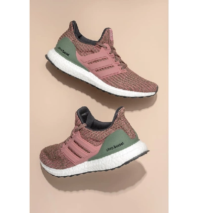 Shop Adidas Originals Ultraboost Running Shoe In Chalk Pearl/ White/ Shock Pink