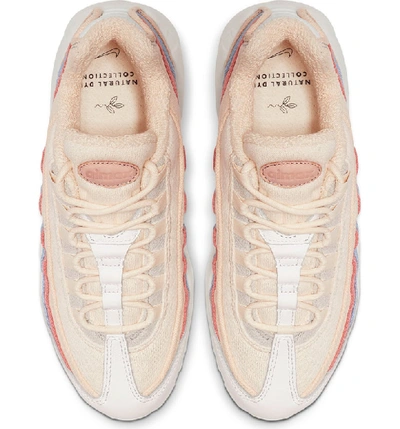 Shop Nike Air Max 95 Qs The Plant Color Collection Sneaker In Crimson Tint/ Coral-blue