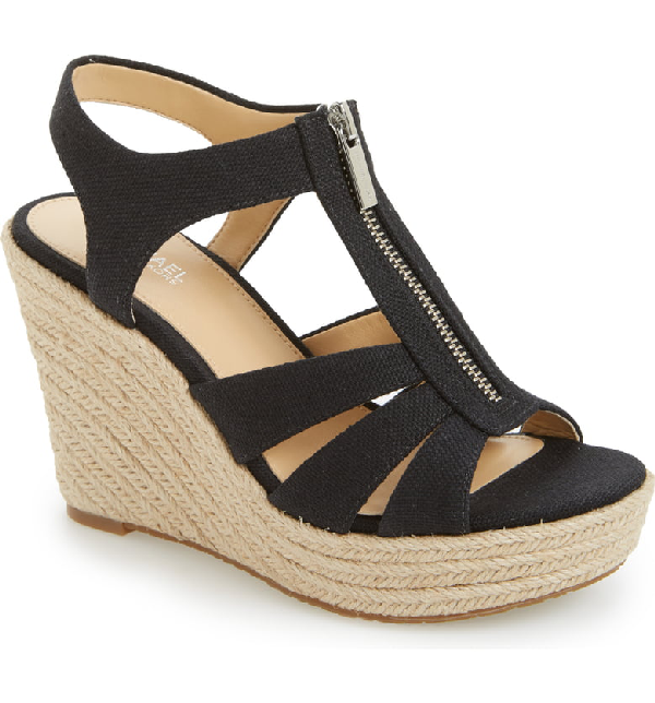 michael kors berkley platform wedge