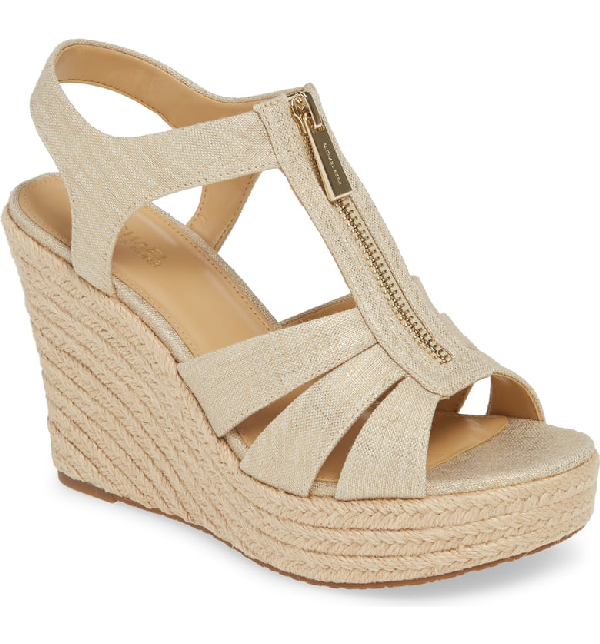 michael kors berkley platform wedge
