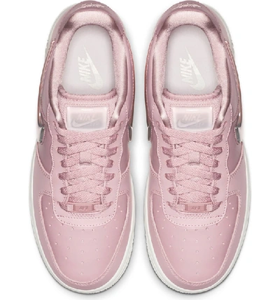 Shop Nike Air Force 1 '07 Se Premium Sneaker In Plum Chalk/ Obsidian/ White