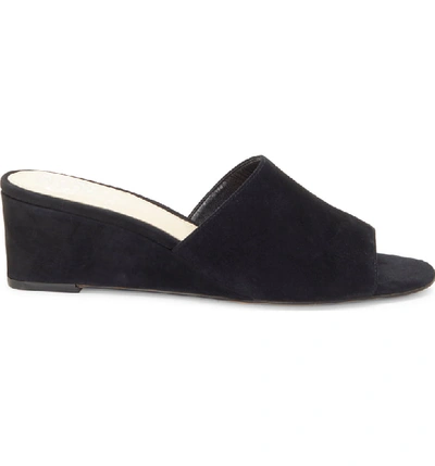 Vince Camuto Women s Stephana Suede Wedge heel Slide Sandals In