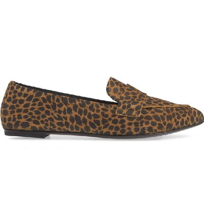 Shop Agl Attilio Giusti Leombruni Softy Pointy Toe Moccasin Loafer In Leopard Leather