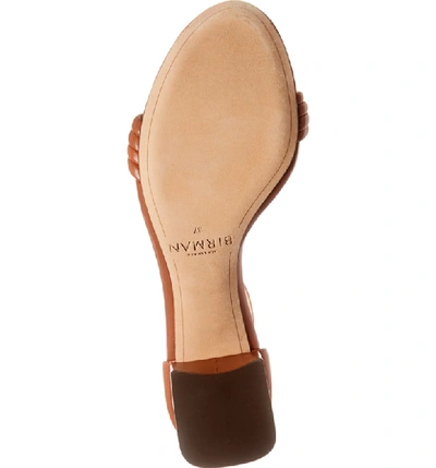 Shop Alexandre Birman Vicky Block Heel Sandal In Cocoa Leather