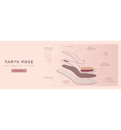 Shop Taryn Rose Tess Pump In Dusty Rose Stretch Mesh