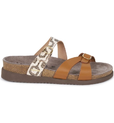 Shop Mephisto 'hannel' Sandal In Copacabana Camel Waxy Leather