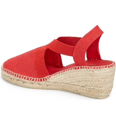 Shop Toni Pons 'ter' Slingback Espadrille Sandal In Red
