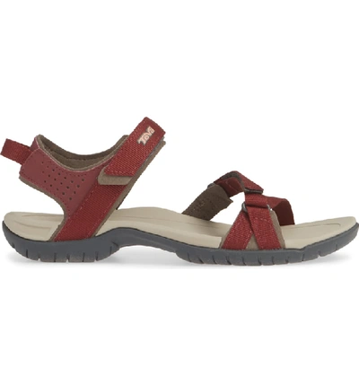 Shop Teva 'verra' Sandal In Port Fabric