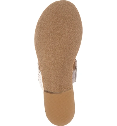 Shop Jack Rogers 'lauren' Sandal In Pale Blush Leather
