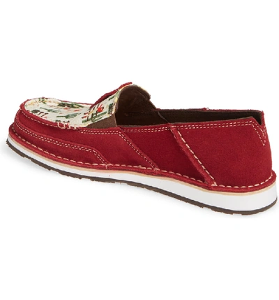 Shop Ariat Cruiser Slip-on Loafer In Cranberry Vintage Leather