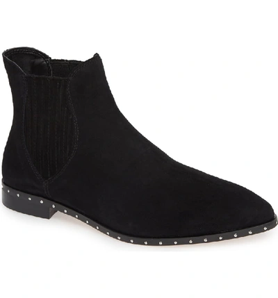 Shop Rebecca Minkoff Madysin Bootie In Black Suede