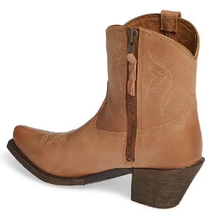 Shop Ariat Lovely Western Boot In Luggage Leather