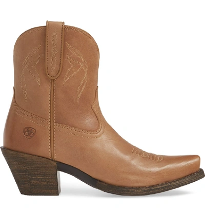 Shop Ariat Lovely Western Boot In Luggage Leather