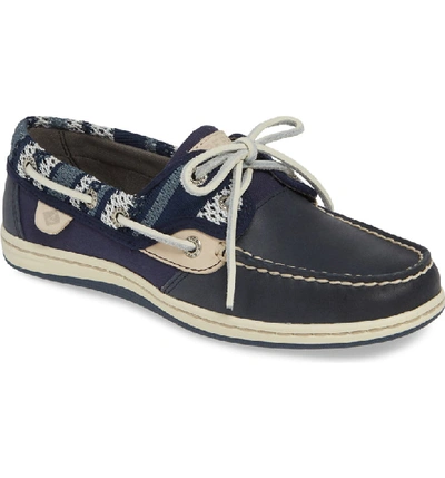 Shop Sperry Top-sider Koifish Loafer In Navy Leather