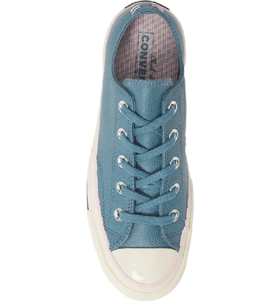 Shop Converse Chuck Taylor All Star Chuck 70 Ox Leather Sneaker In Teal/ Pink Foam/ Egret