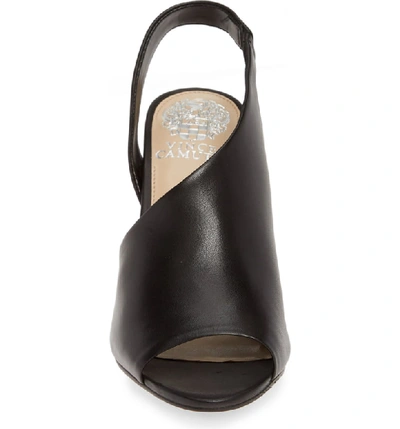 Shop Vince Camuto Crasantha Sandal In Black Leather