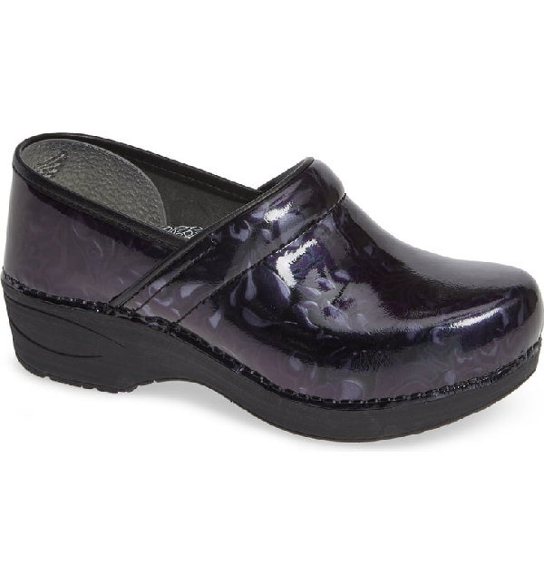 dansko filigree floral patent
