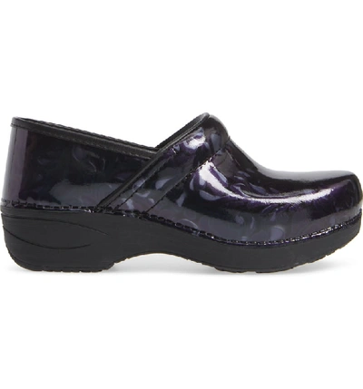 Shop Dansko Pro Xp 2.0 Clog In Filigree Floral Patent Leather