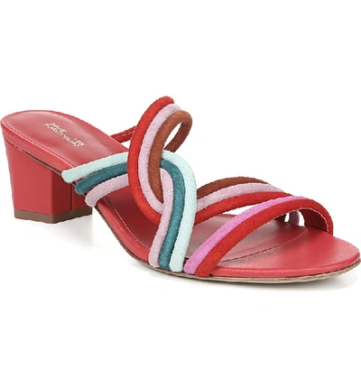 Shop Diane Von Furstenberg Jada Sandal In Red Multi