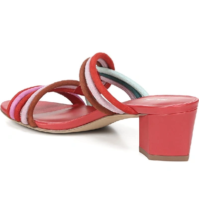 Shop Diane Von Furstenberg Jada Sandal In Red Multi