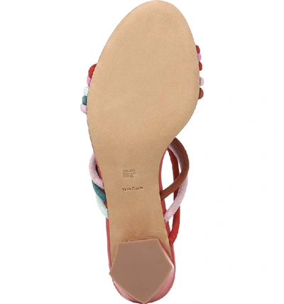 Shop Diane Von Furstenberg Jada Sandal In Red Multi