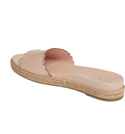 Shop Kate Spade Zeena Espadrille Slide Sandal In Ballet Pink