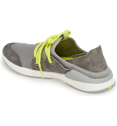 Shop Olukai Miki Li Convertible Sneaker In Pale Grey/ Charcoal Fabric