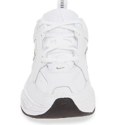 Shop Nike M2k Tekno Sneaker In White/ White/ Cool Grey/ Black