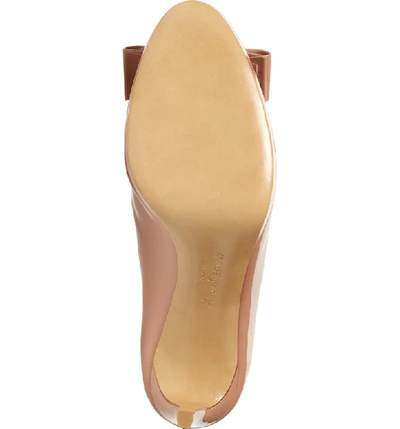 Shop Ferragamo Osimoglit Platform Pump In New Blush