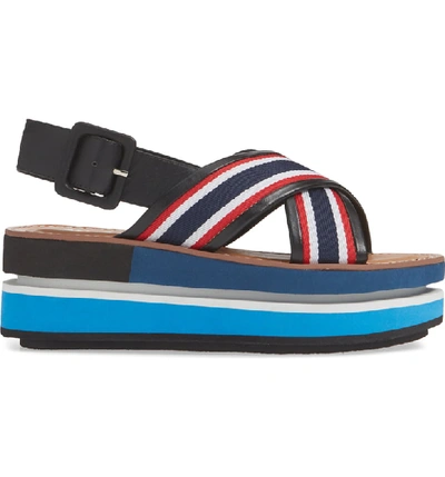 Shop Alias Mae Mia Platform Sandal In Blue