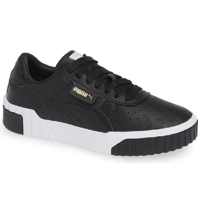 Shop Puma Cali Sneaker In  Black/  White
