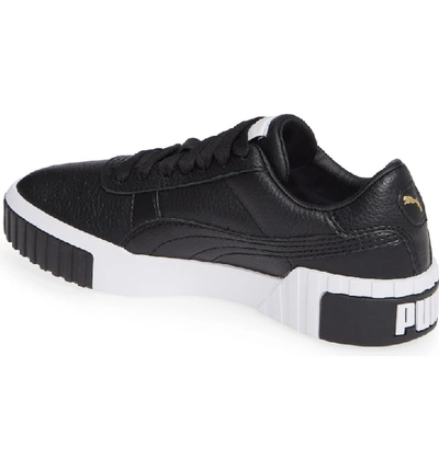 Shop Puma Cali Sneaker In  Black/  White