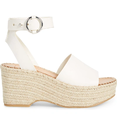 Shop Dolce Vita Lesly Espadrille Platform Sandal In Off White