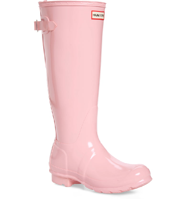 candy floss hunter boots