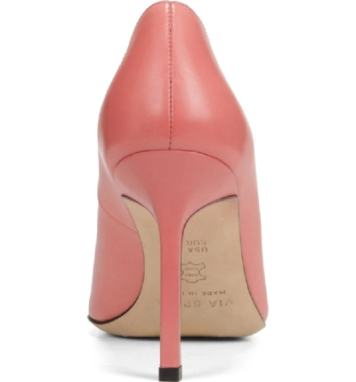 Shop Via Spiga Nikole Pointy Toe Pump In Blossom