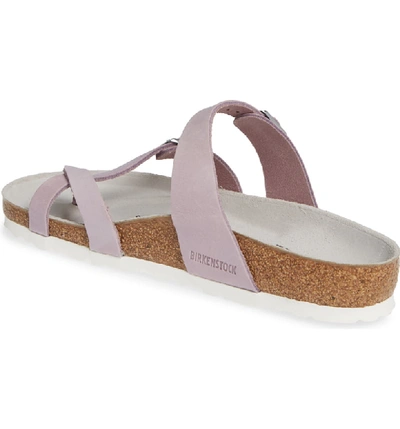 Shop Birkenstock Mayari Sandal In Lilac Nubuck