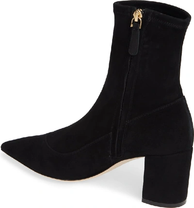 Shop Tory Burch Penelope Pointy Toe Bootie In Perfect Black/ Perfect Black