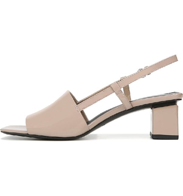 block heeled sling backs