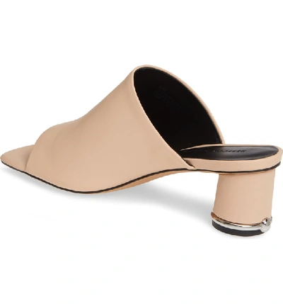 Shop Rebecca Minkoff Aceline Slide Sandal In Rosewood Leather
