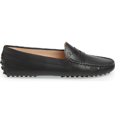 Shop Tod's 'gommini' Driving Moccasin In Black
