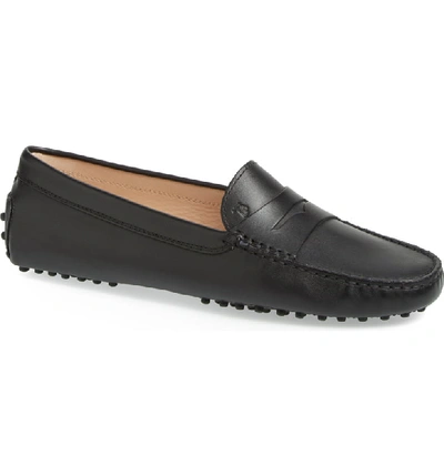 Shop Tod's 'gommini' Driving Moccasin In Black