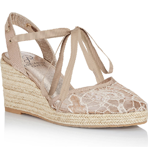 adrianna papell pamela espadrille wedge sandal