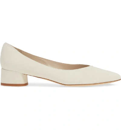 Shop Amalfi By Rangoni Ardea Pump In Bone Suede